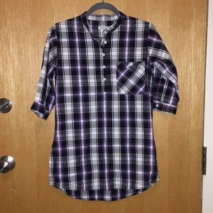 Plaid tunic. Size S.